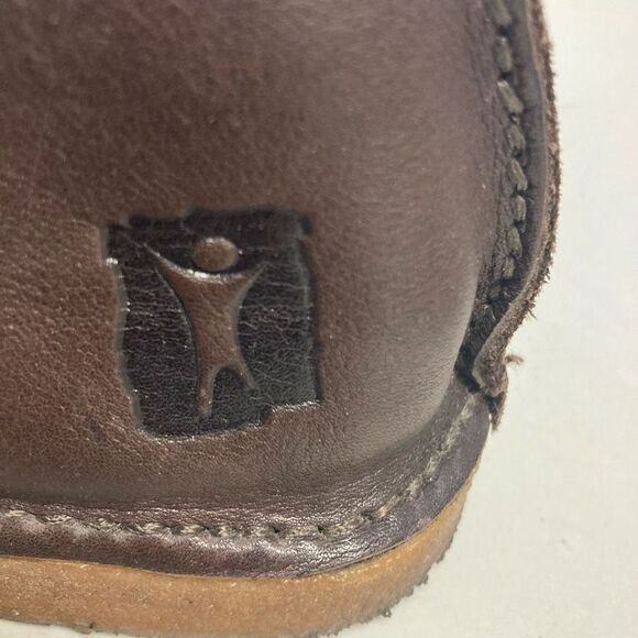 Baffin Pur Provence Women's Brown‎ Leather Slip-on Comfort Loafer Shoes Size 8 - Picture 4 of 9